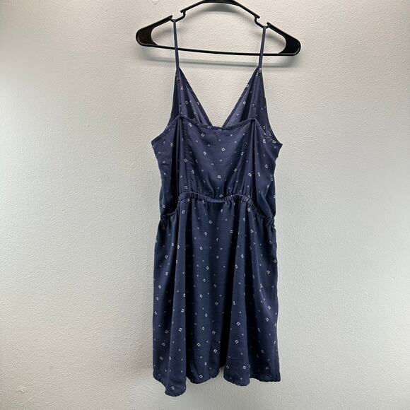 Toad&Co Hillrose SL Dress Blue Wrap Med Travel Vacation Summer - Picture 3 of 14